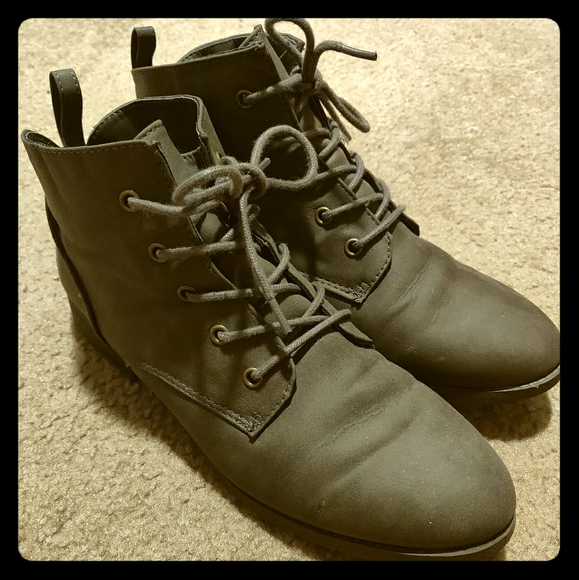 American Eagle By Payless Shoes - Lace Up Booties